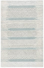 Safavieh Metro 4'-0" x 6'-0" Rug in Natural / Light Grey