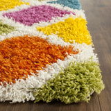 Safavieh Sgk-Shag Kids 2'-3" x 7'-0" Rug in Ivory / Multi