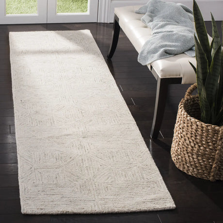 Safavieh Abstract 2'-3" x 10'-0" Rug in Ivory / Light Blue