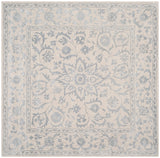 Safavieh Glamour 6'-0" x 6'-0" Rug in Silver / Ivory