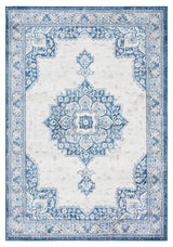 Safavieh Brentwood 4'-0" x 6'-0" Rug in Blue / Ivory