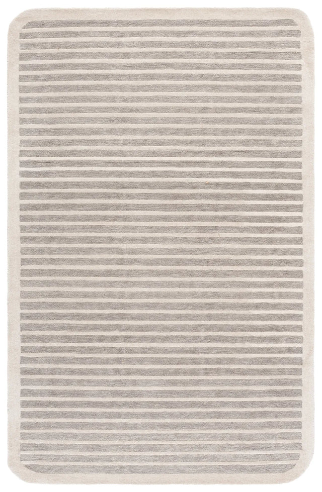 Safavieh Ebony 5'-0" x 8'-0" Rug in Grey / Ivory
