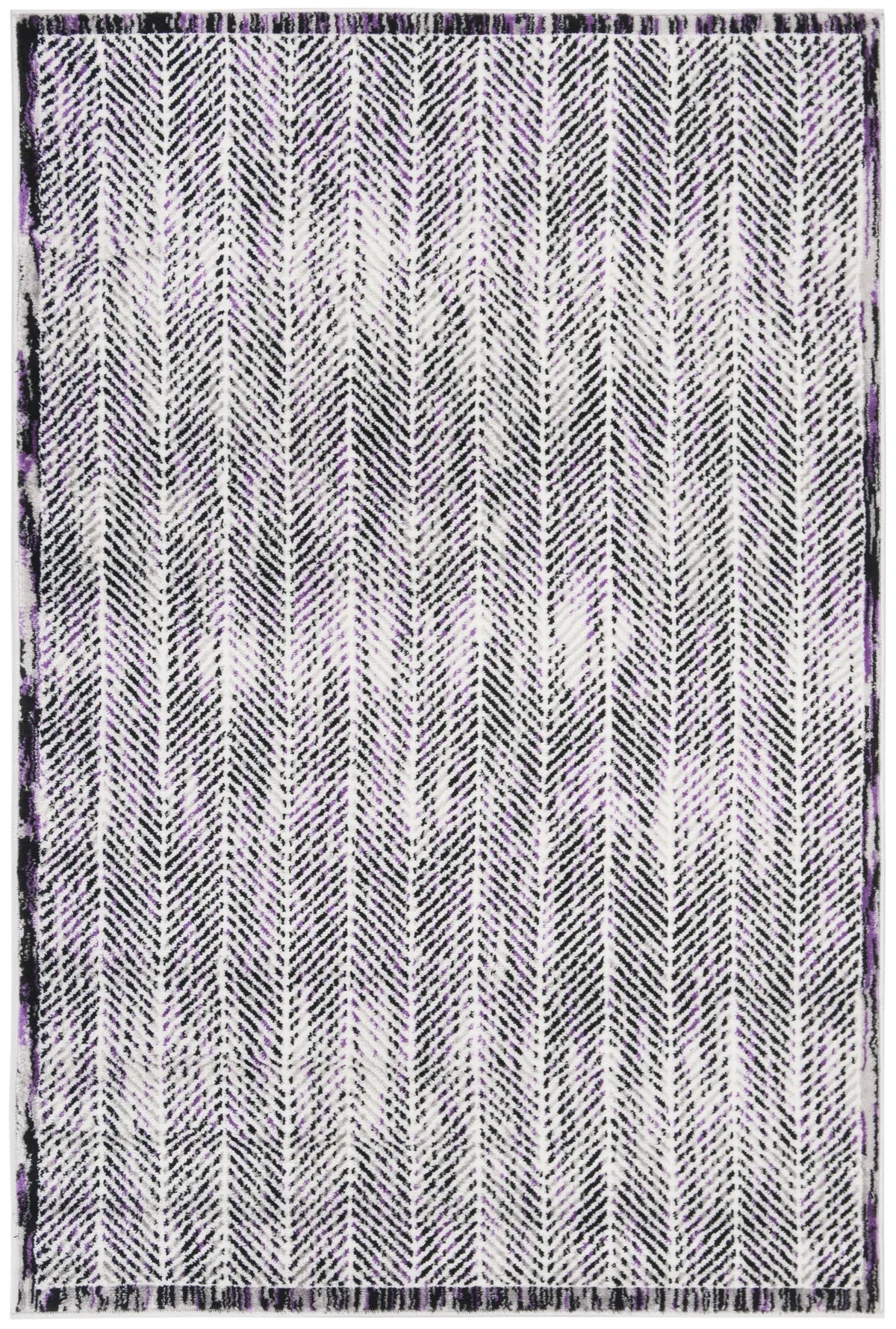 Safavieh Skyler 4'-0" x 6'-0" Rug in Grey / Purple