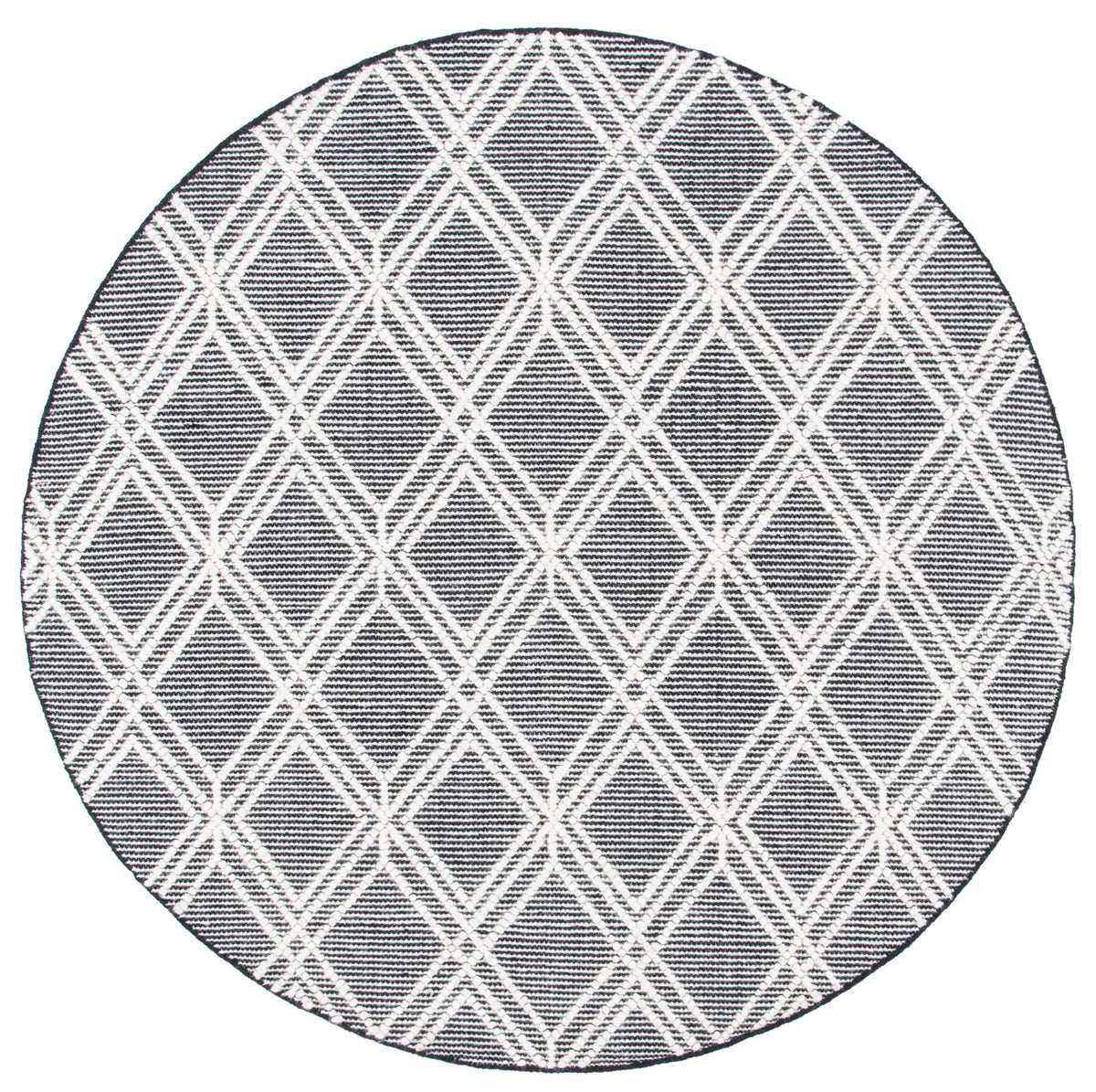 Safavieh Natura 6'-0" x 6'-0" Rug in Ivory / Black
