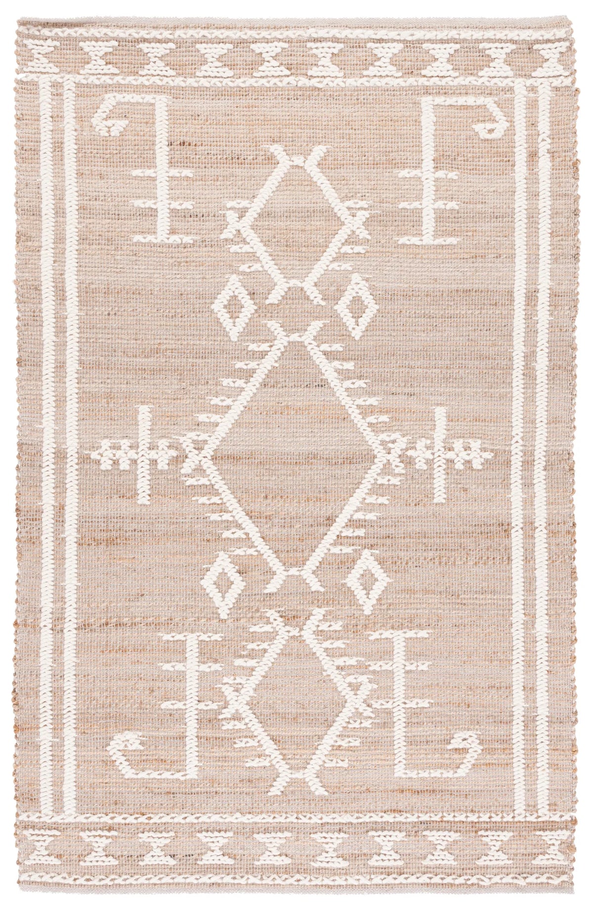 Safavieh Natural Fiber 4'-0" x 6'-0" Rug in Natural / Ivory