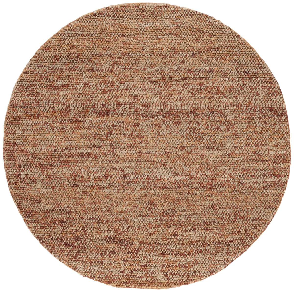 Safavieh Bohemian 6'-0" x 6'-0" Rug in Natural / Rust