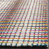 Safavieh Fiesta Shag 4'-0" x 6'-0" Rug in Cream / Multi