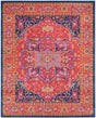 Safavieh Evoke 10'-0" x 14'-0" Rug in Fuchsia / Orange