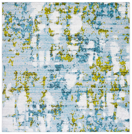 Safavieh Skyler 6'-7" x 6'-7" Rug in Teal / Green