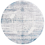 Safavieh Amelia 6'-7" x 6'-7" Rug in Grey / Blue