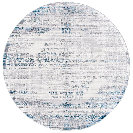 Safavieh Amelia 6'-7" x 6'-7" Rug in Grey / Blue