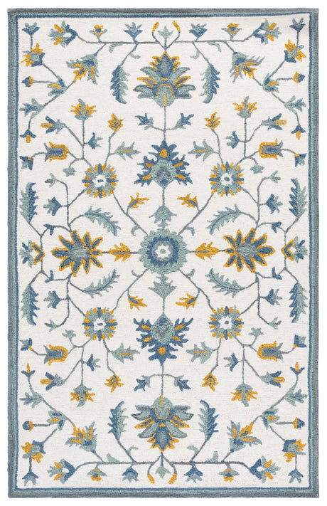 Safavieh Metro 5'-0" x 8'-0" Rug in Ivory / Blue
