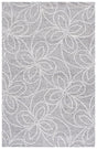 Safavieh Ebony 4'-0" x 6'-0" Rug in Grey / Ivory