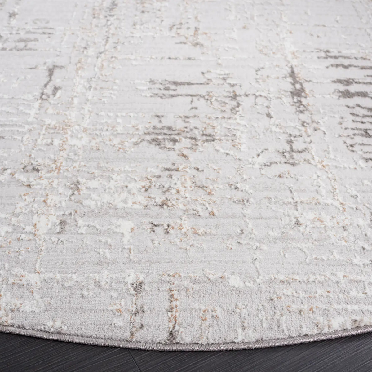 Safavieh Parker 6'-7" x 6'-7" Rug in Light Grey / Ivory Grey