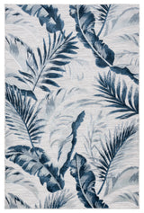 Safavieh Cabana 4'-0" x 6'-0" Rug in Grey / Navy