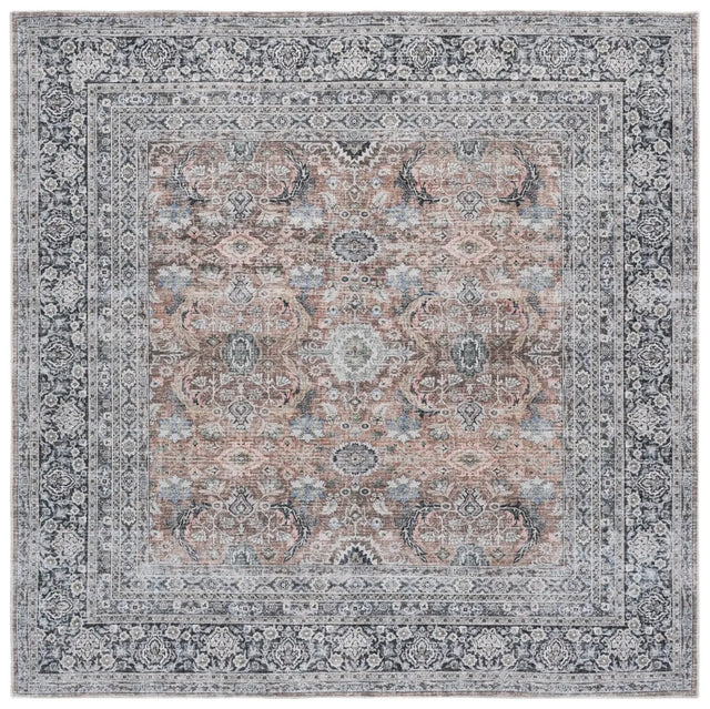 Safavieh Arizona 6'-0" x 6'-0" Rug in Copper / Olive