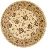 Safavieh Lyndhurst 5'-3" x 5'-3" Rug in Ivory / Beige