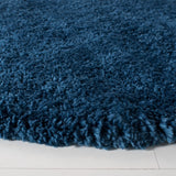 Safavieh Fontana Shag  800 6'-7" x 6'-7" Rug in Blue
