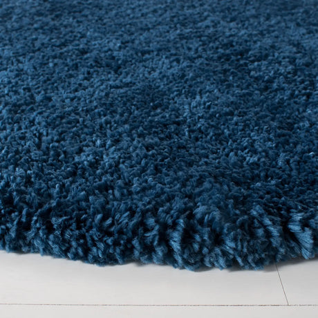 Safavieh Fontana Shag  800 6'-7" x 6'-7" Rug in Blue