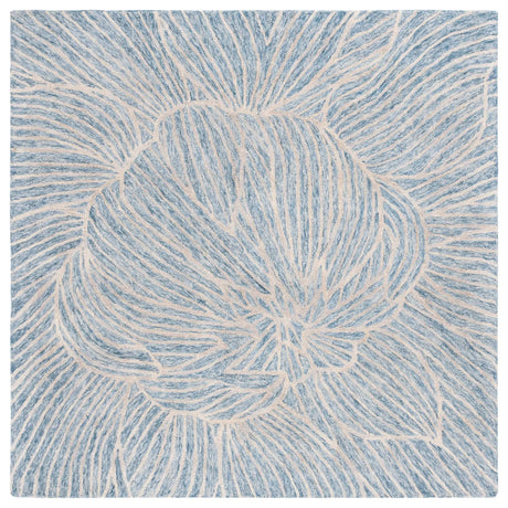 Safavieh Metro 6'-0" x 6'-0" Rug in Blue / Ivory