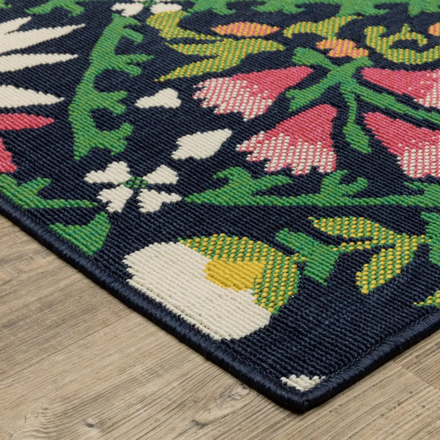 Oriental Weavers Sphinx Havana HAV09 Multi Rugs - corner detail