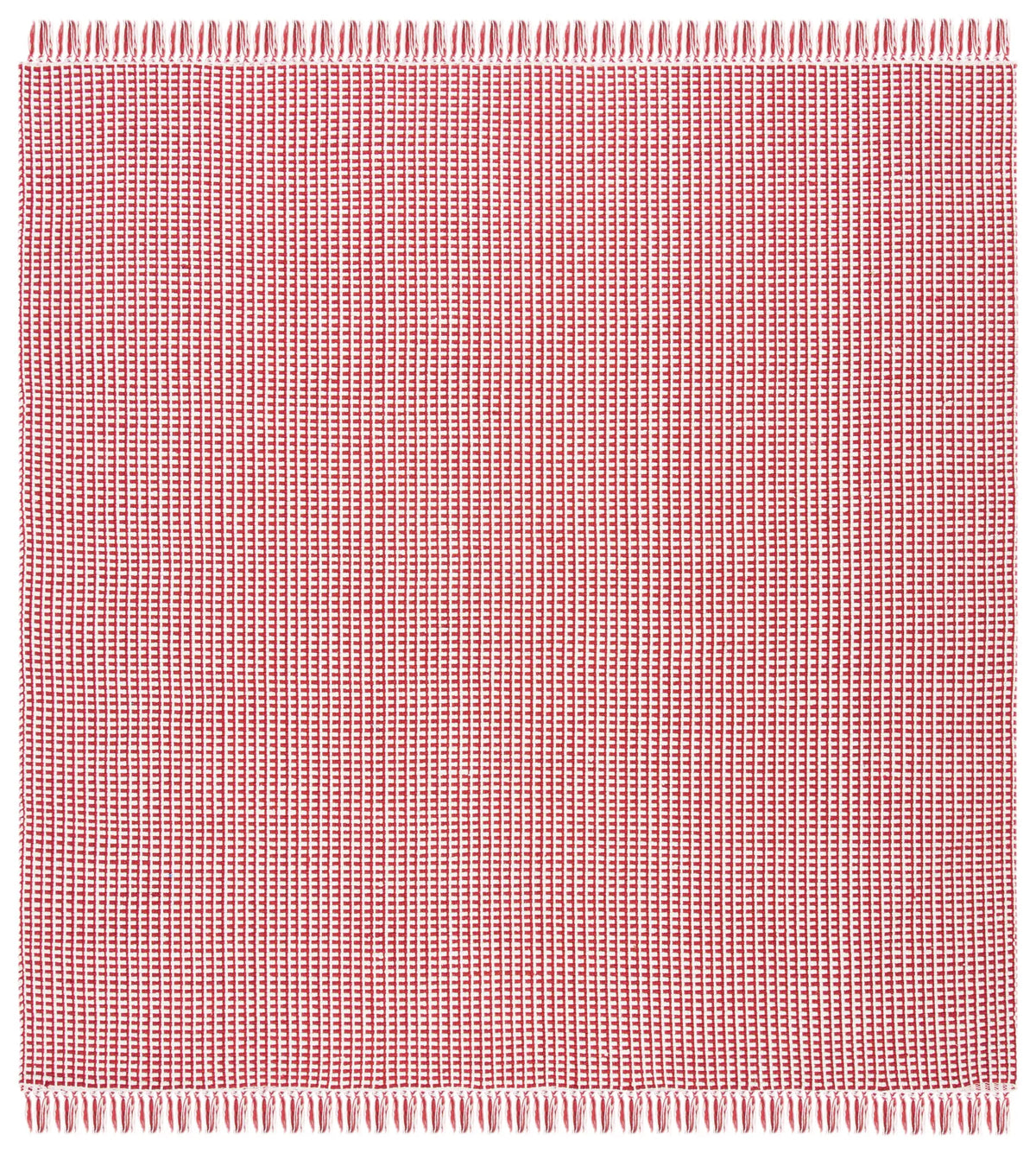 Safavieh Montauk 6'-0" x 6'-0" Rug in Ivory / Red