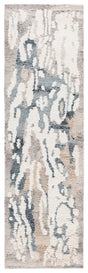 Safavieh Casablanca 2'-3" x 8'-0" Rug in Grey / Ivory