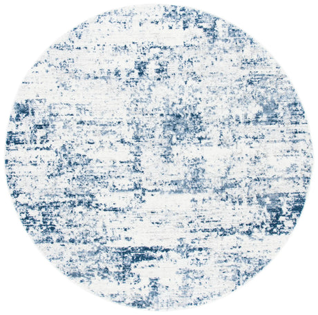 Safavieh Amelia 700 5'-3" x 5'-3" Rug in Ivory / Navy