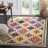 Safavieh Monaco 4'-0" x 5'-7" Rug in Ivory / Multi