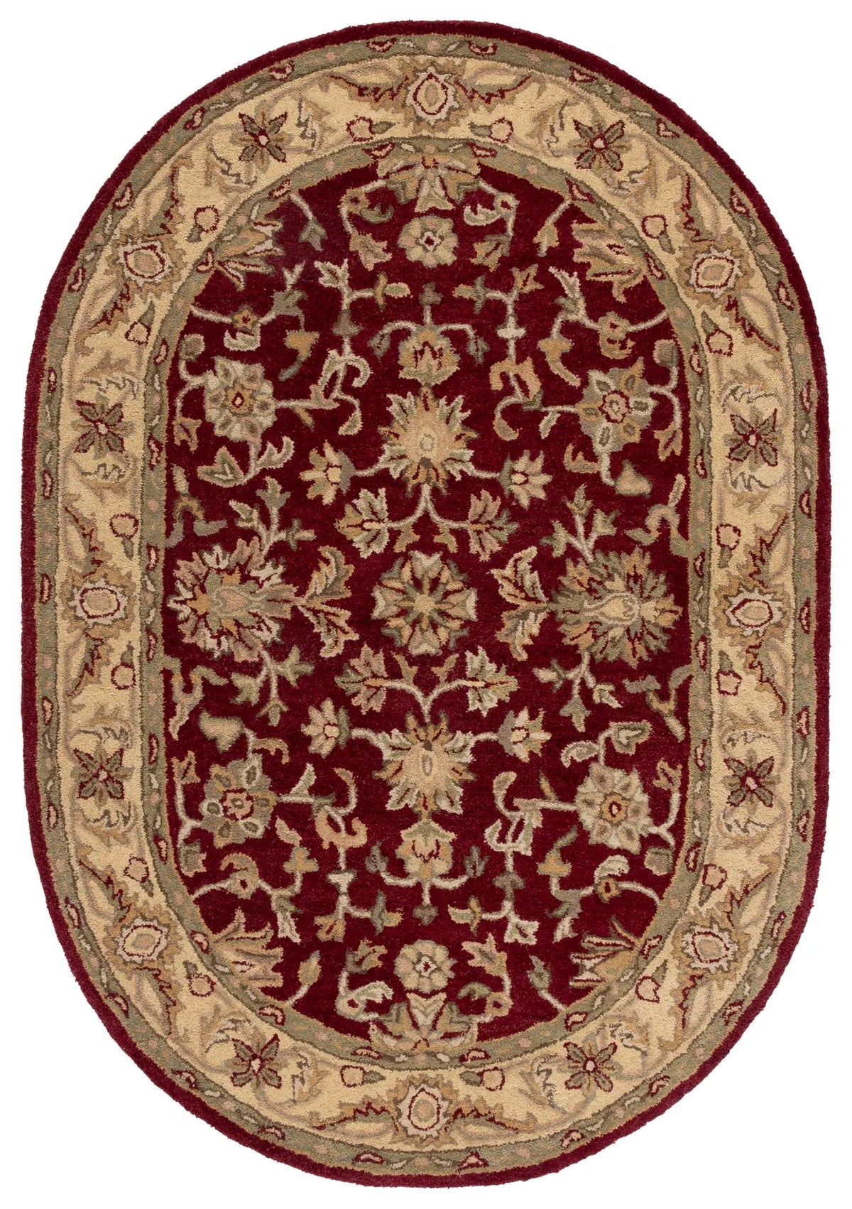 Safavieh Antiquity 4'-6" x 6'-6" Rug in Red / Gold