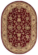 Safavieh Antiquity 4'-6" x 6'-6" Rug in Red / Gold