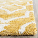 Safavieh Dip Dye 2'-3" x 8'-0" Rug in Gold / Ivory