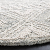 Safavieh Metro 6'-0" x 6'-0" Rug in Grey / Ivory