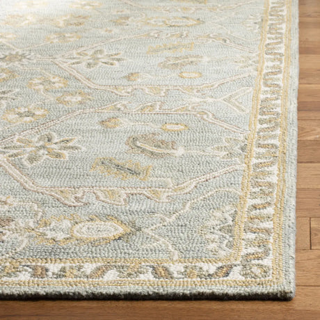 Safavieh Blossom 5'-0" x 8'-0" Rug in Slate / Beige