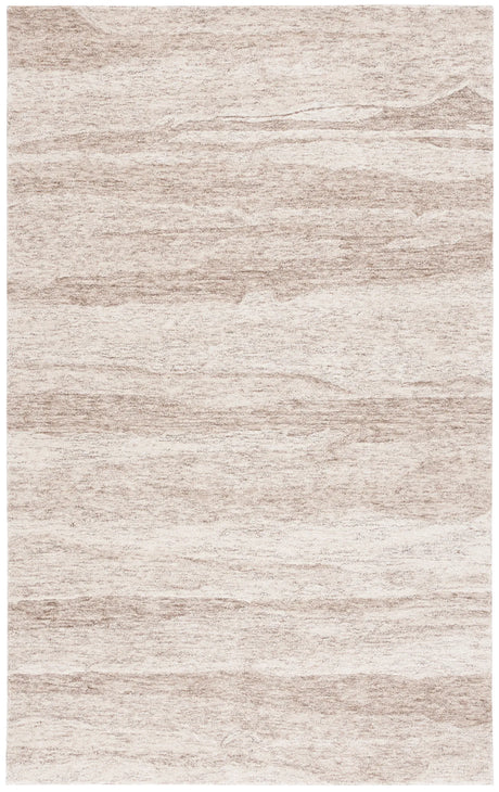 Safavieh Ebony 4'-0" x 6'-0" Rug in Brown / Ivory