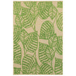 Oriental Weavers Sphinx Cayman 566F9 Sand / Green Rugs - main flat