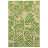 Oriental Weavers Sphinx Cayman 566F9 Sand / Green Rugs - main flat