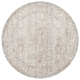 Safavieh Mason 100 6'-3" x 6'-3" Rug in Beige / Dark Grey