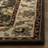 Safavieh Heritage 5'-0" x 8'-0" Rug in Black / Ivory