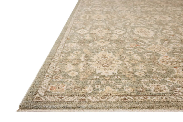Chris Loves Julia x Loloi Palma PLM-03 Lagoon / Natural Rug - rug corner