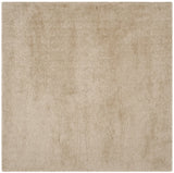 Safavieh Shag 6'-0" x 6'-0" Rug in Champagne