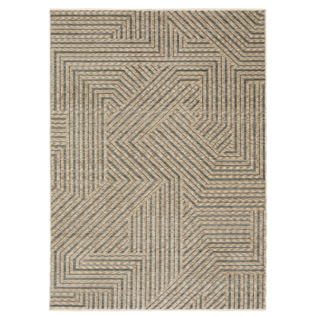Oriental Weavers Sphinx ECHO ECH01 Beige Geometric Rugs
