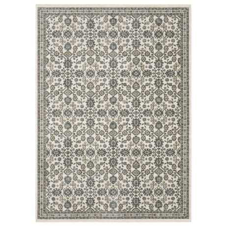 Oriental Weavers Sphinx ECHO ECH06 Ivory Floral Rugs