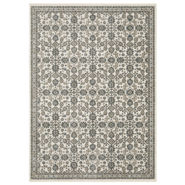 Oriental Weavers Sphinx ECHO ECH06 Ivory Floral Rugs