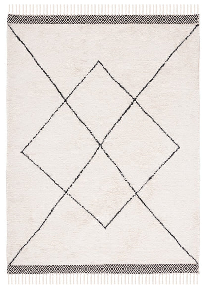 Safavieh Easy Care Ecr210A Ivory/Black Area Rug