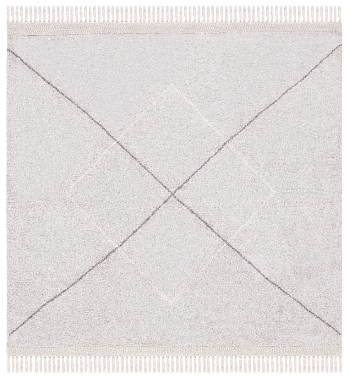 Safavieh Easy Care Ecr210F Grey/Ivory Area Rug