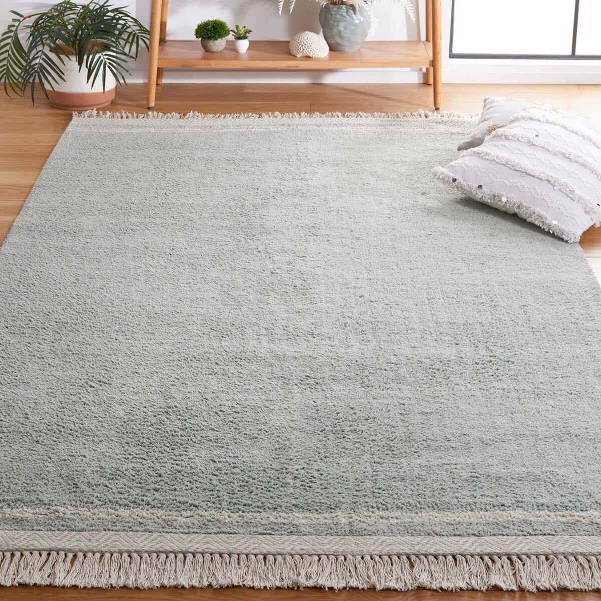 Safavieh Easy Care Ecr211J Light Blue/Ivory Area Rug