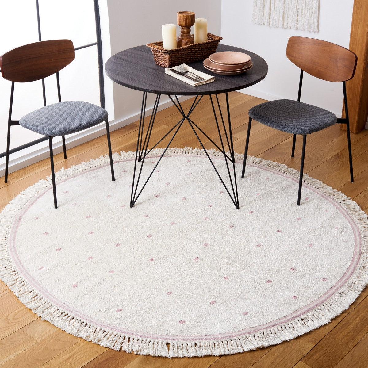 Safavieh Easy Care Ecr212U Ivory/Pink Area Rug