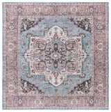 Safavieh Serapi 6'-7" x 6'-7" Rug in Blue / Rust