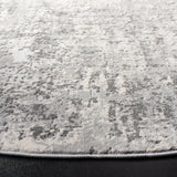 Safavieh Invista 6'-7" x 6'-7" Rug in Grey / Ivory